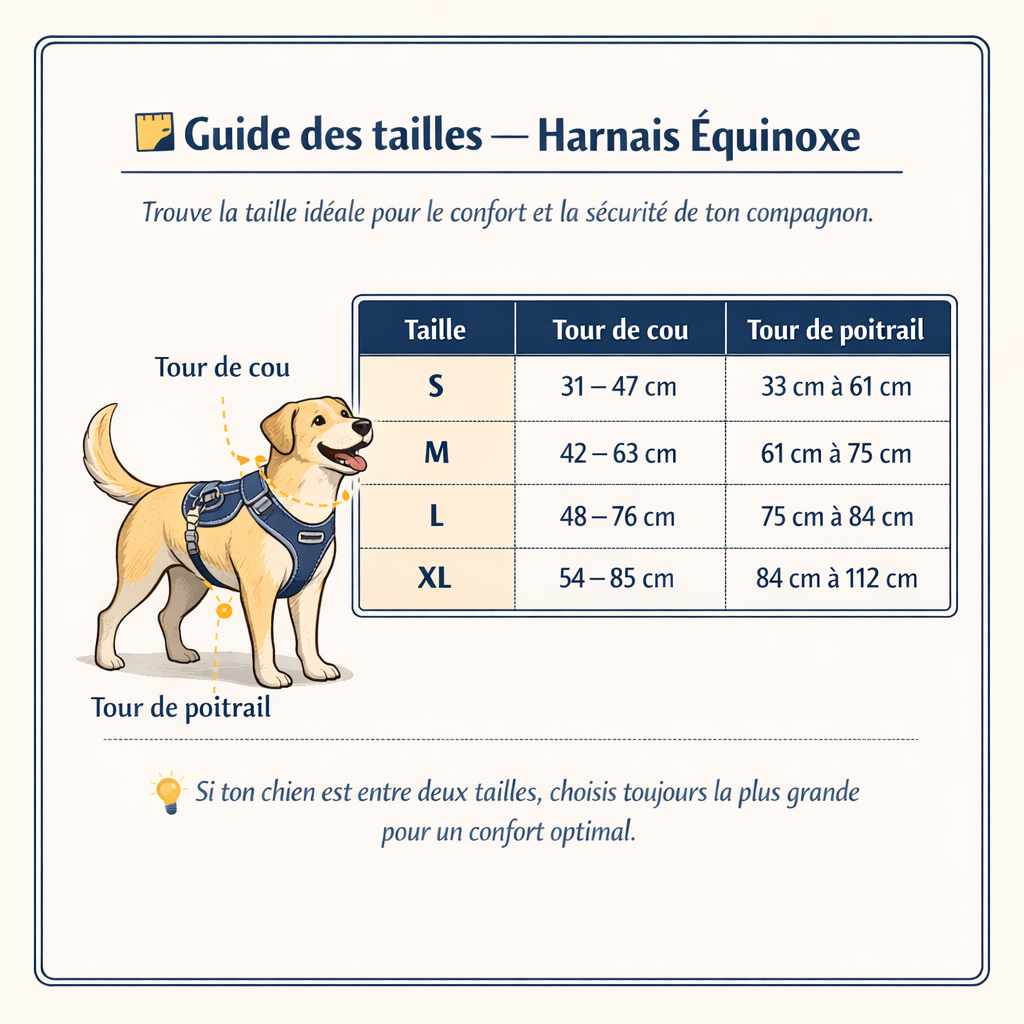 Harnais Anti-Traction Équinoxe